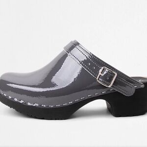 Verka Clogs Glossy Grey‎